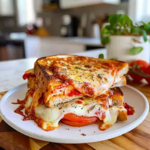 Delicious Pizza Grilled Cheese