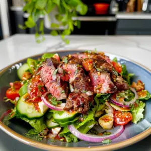 Delicious Steak Salad