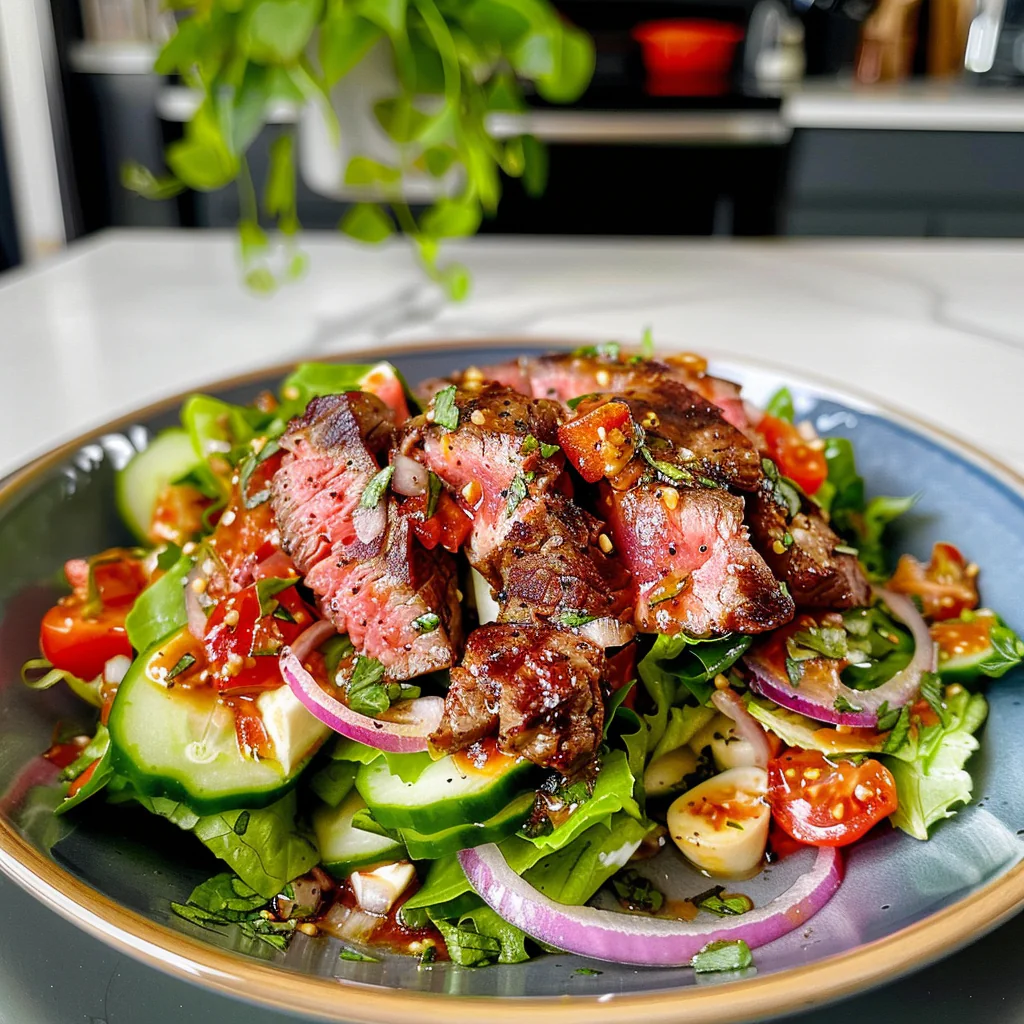 Delicious Steak Salad