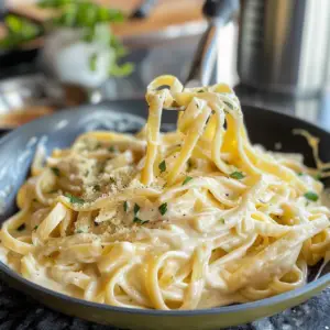 Olive Garden Alfredo Sauce in a Bowl