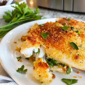 Parmesan Crusted Tilapia