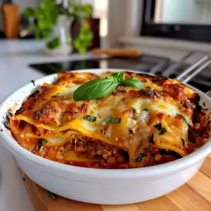 Ravioli Lasagna Plated Delight