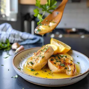 Garlic Butter Sauce in a Bowl