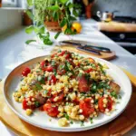 Pearled Couscous Dish