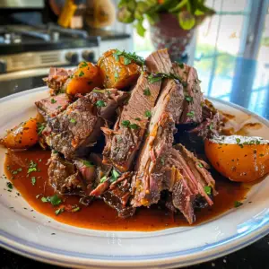 Chuck Roast Cooking Process