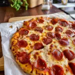 Delicious Pepperoni Pizza Slice