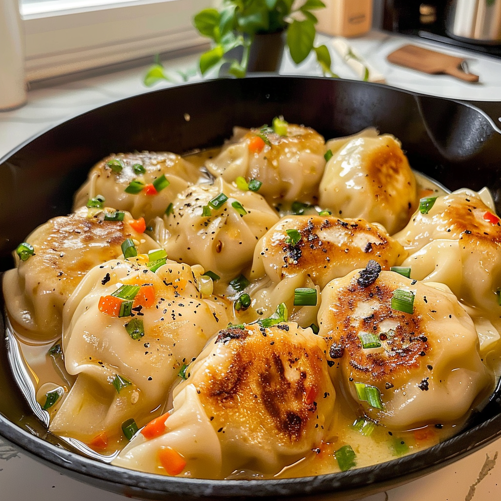 Chicken Dumplings Deliciously Made
