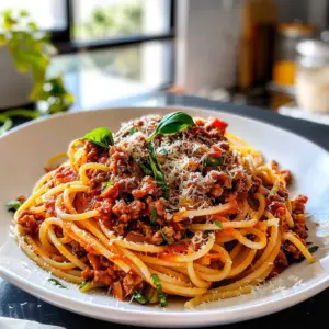 Spaghetti Bolognese Dish