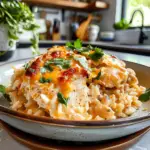 Cheesy Chicken and Rice Dish
