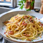 Spaghetti Carbonara Dish