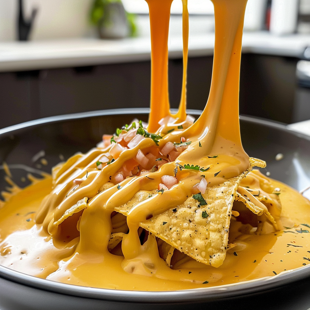 Cheese Sauce for Nachos Recipe