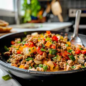 Ground Turkey Dinner Delight