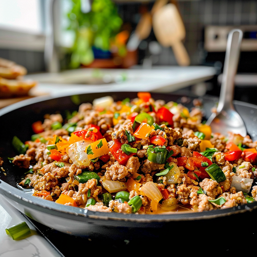 Ground Turkey Dinner Delight