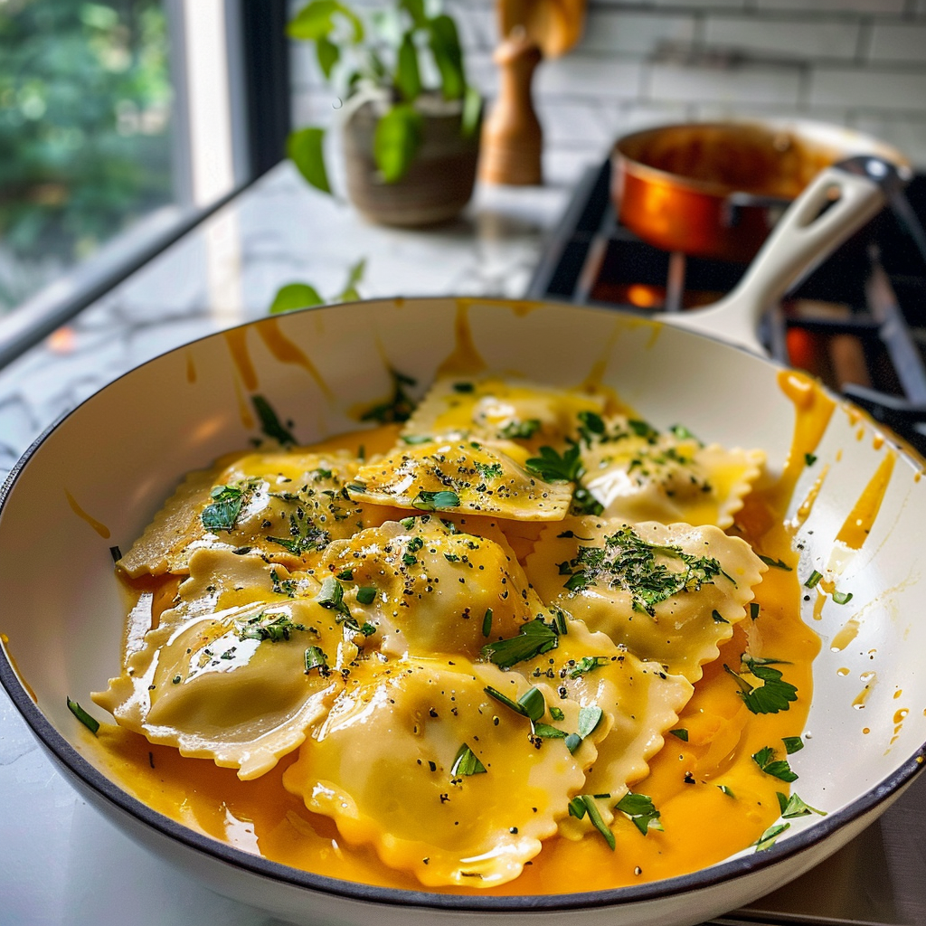 Butternut Squash Ravioli Sauce