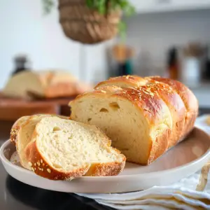 Homemade White Bread Loaf