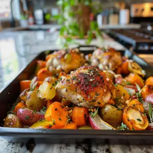One Pan Chicken Dinner Recipe