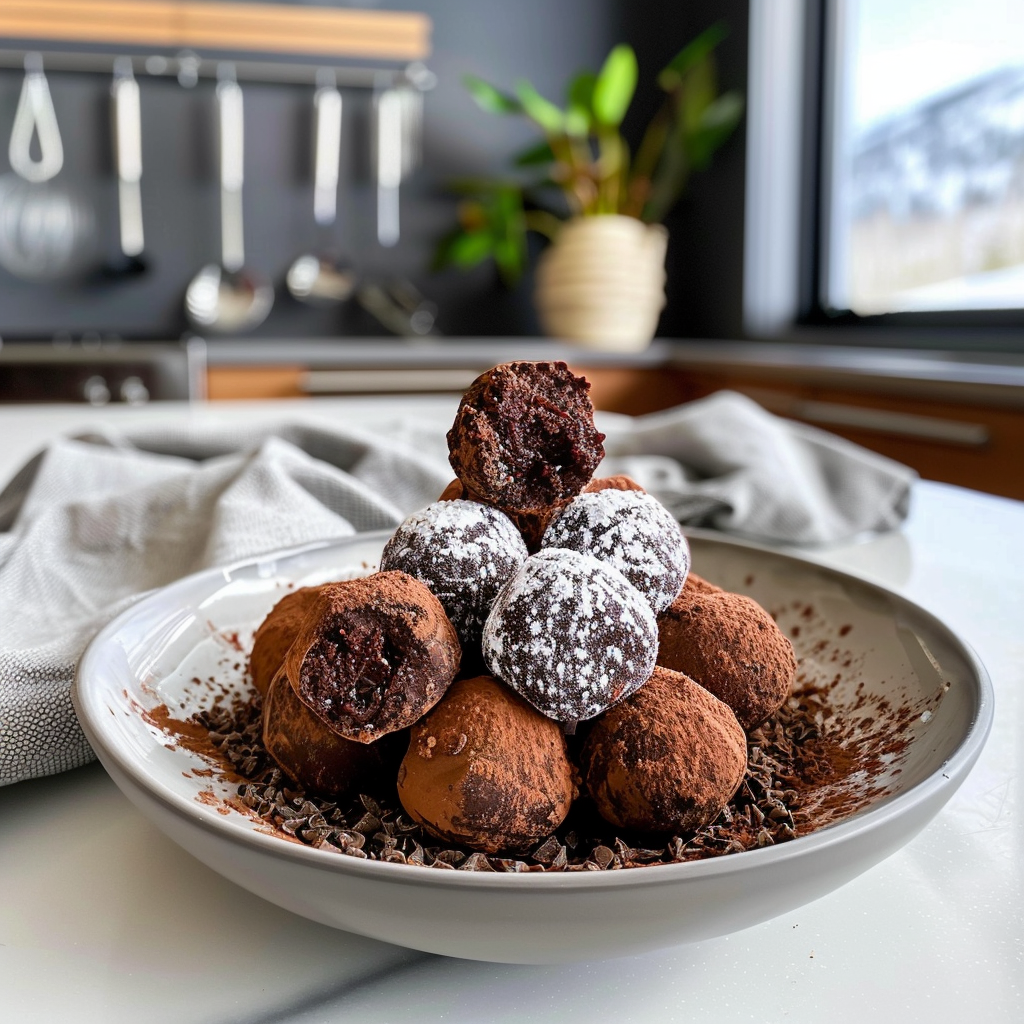 Delicious Chocolate Truffles Ready to Indulge