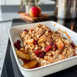 Apple Cinnamon Oatmeal