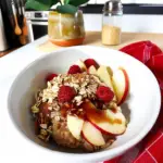Apple Cinnamon Oatmeal Bowl