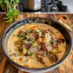 Philly Cheese Steak Soup Bowl