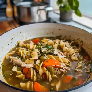 Chicken Noodle Soup with Rotisserie Chicken