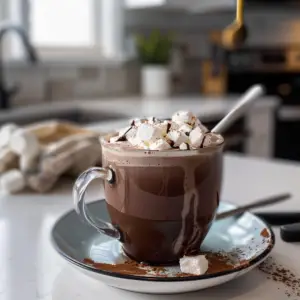 Homemade Hot Chocolate in a Mug