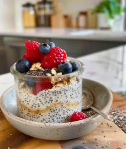 Overnight Oats with Chia Seeds