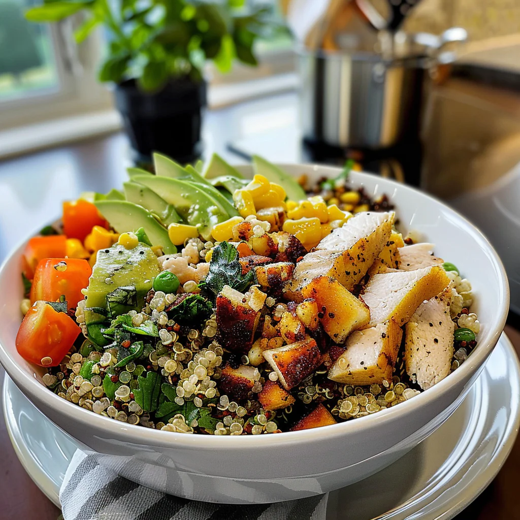 Quinoa Bowl - Flavorful and Nutritious