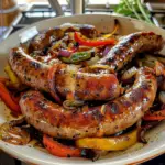 Sausage Peppers and Onions Dish