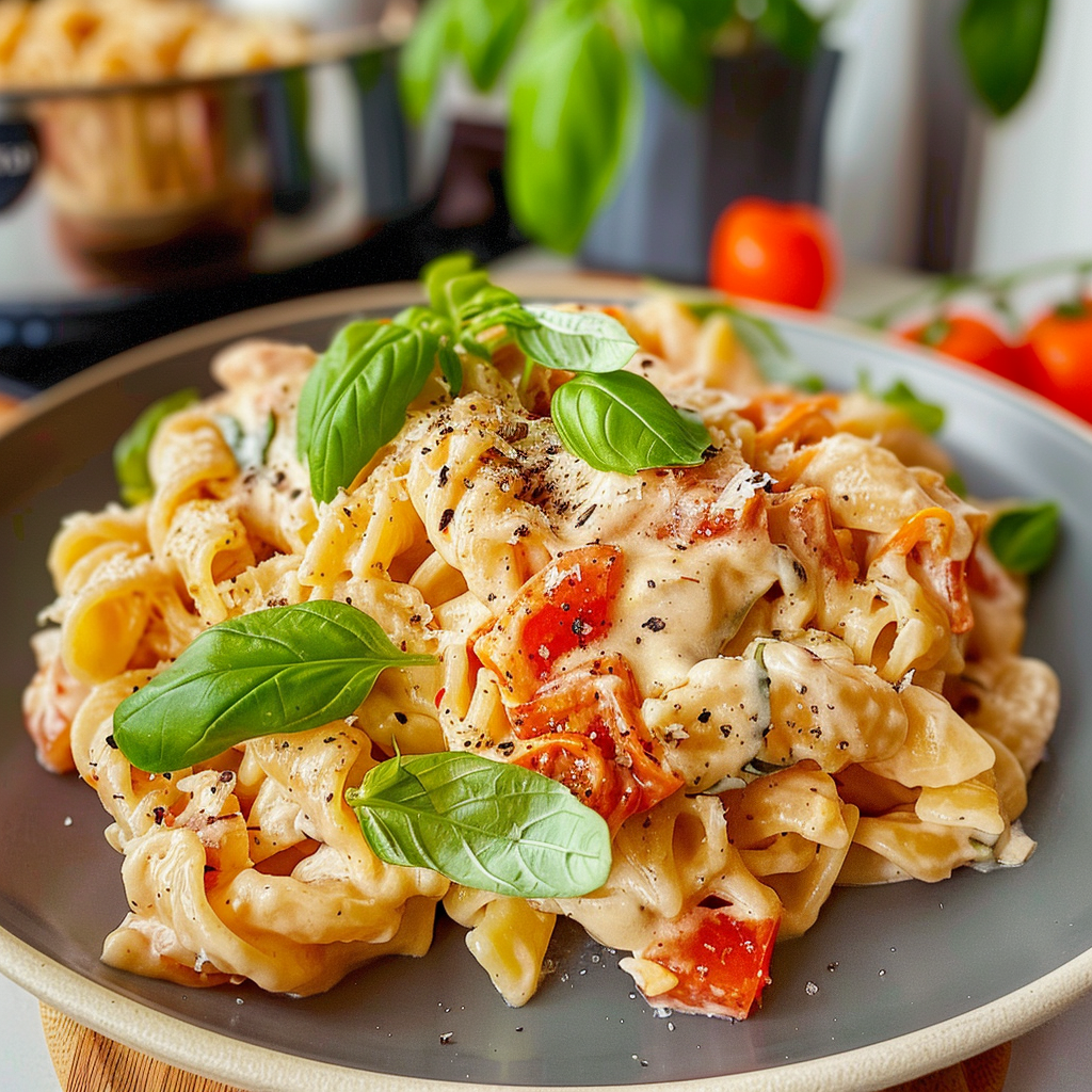 Boursin Cheese Pasta Dish