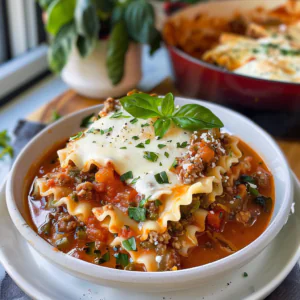 Lasagna Soup Bowl