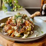 Smashed Potatoes with Feta