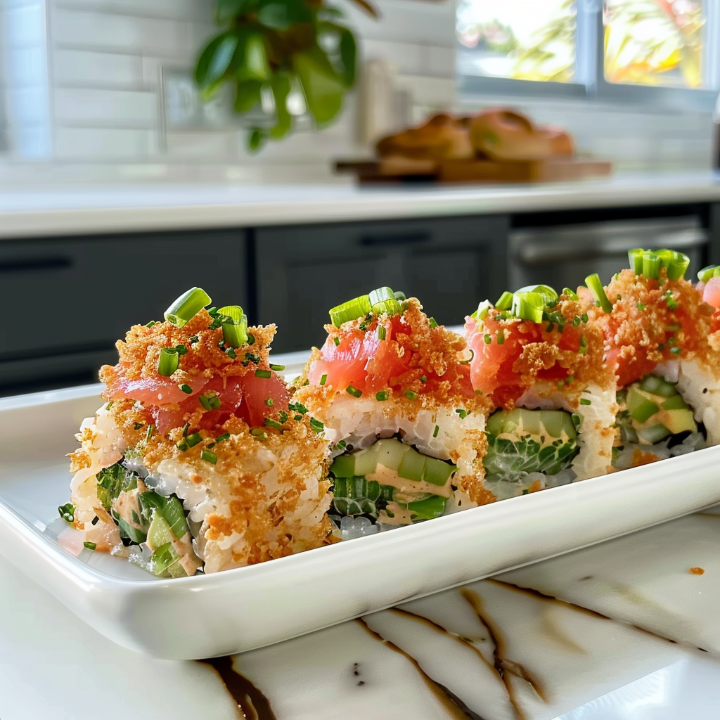 Crispy Rice Sushi Bites