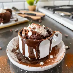 Hot Chocolate Mug Cake
