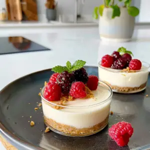 Protein Cheesecake Cups for Health-Conscious Dessert Lovers